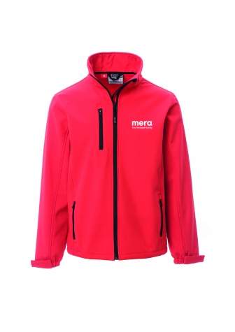 Softschell DUBLIN LADY červená s logem MERA