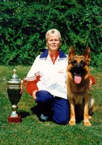 Carina Almblad mit Mischaland´s v. Fox Carina Almblad mit Mischaland´s v. Fox