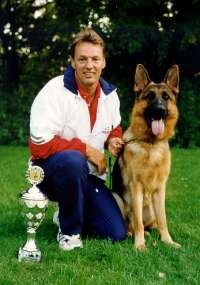 Anders Eriksson mit Mischaland´s Simon Anders Eriksson mit Mischaland´s Simon