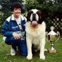 Edith Moser mit Emir Edith Moser mit Emir