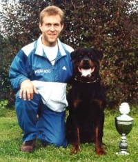 Heiner Pellenwessel mit Xick vom Herrenholz Heiner Pellenwessel mit Xick vom Herrenholz
