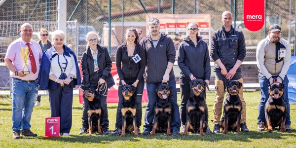 MERA na víkendu plném rotvajlerů 2026