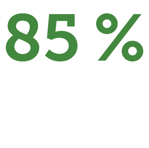 85% živočišných bílkovin