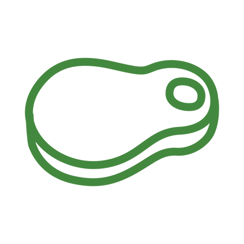 S velkým množstvím čerstvého masa